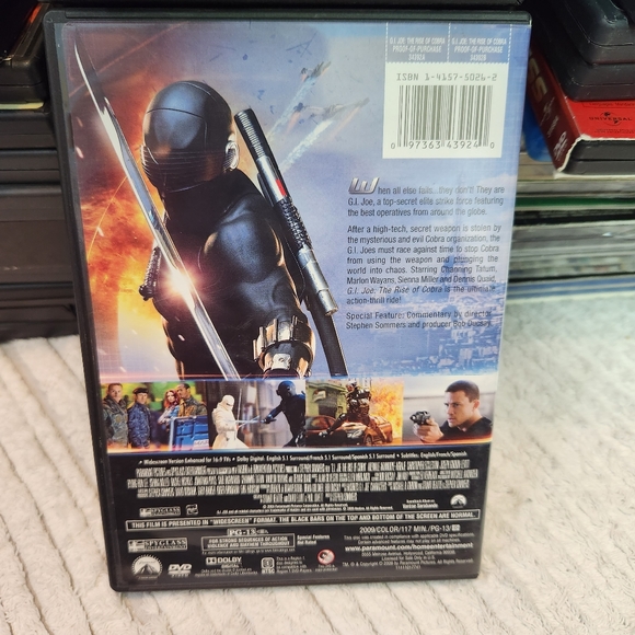 🎬3/15 GI JOE Rise Of The Cobra DVD - Picture 3 of 4